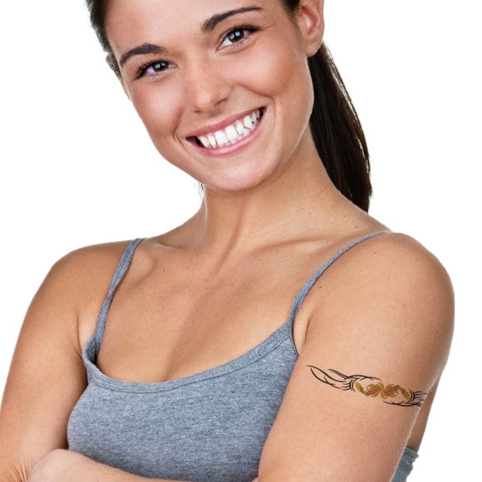 Collection of Tribal Koi Armband 50 Ct in a gallery layout